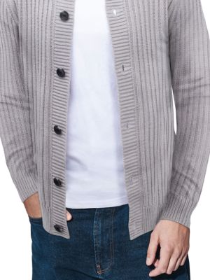 X Ray
 Ribbed Highneck Cardigan