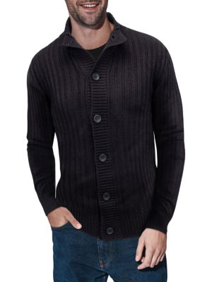 X Ray
 Ribbed Highneck Cardigan