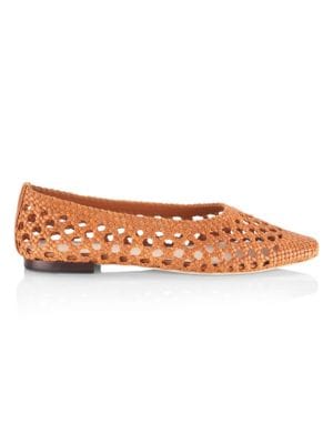 Loeffler Randall
 Landrey Woven Leather Ballet Flats