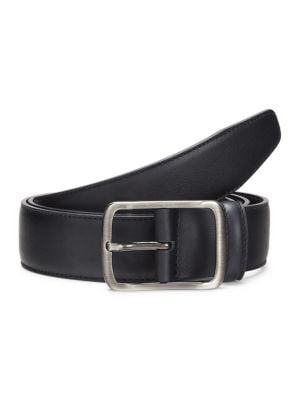 Bosca
 Rectangle Frame Buckle Leather Belt