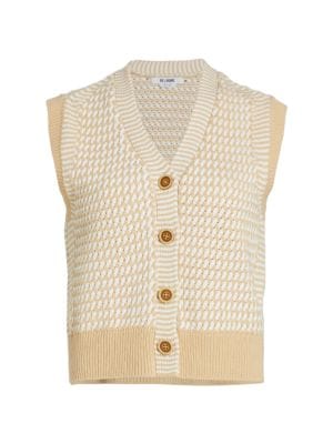 Re/done
 50's Cardigan Vest