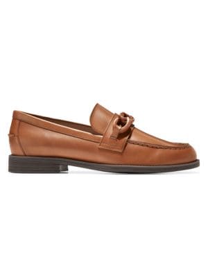 Cole Haan
 Stassi Chain Leather Penny Loafers