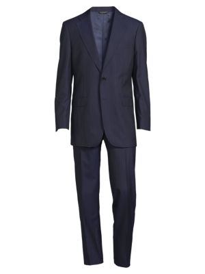 Saks Fifth Avenue
 Modern Fit Pinstripe Wool Suit