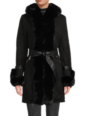 La Fiorentina
 Faux Fur Hooded Jacket