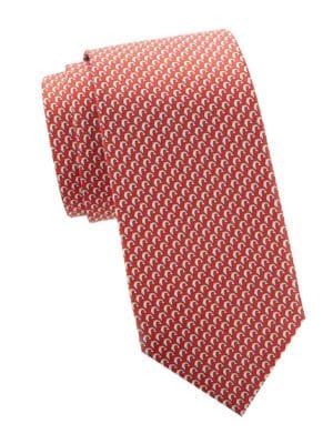 Salvatore Ferragamo
 Patterned Silk Tie