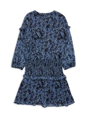 Central Park West
 Girl's Drop Shoulder Smocked Dress