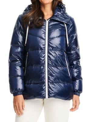 kate spade new york
 Down Hooded Puffer Jacket