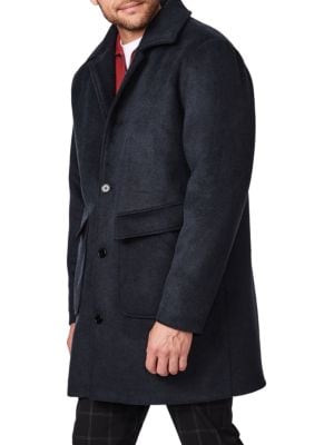 Bernardo
 Longline Wool Blend Overcoat