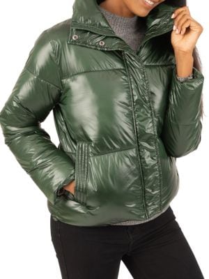 RACHEL Rachel Roy
 Cropped Puffer Jacket