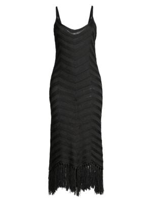 525 America
 Fringed Midi-Dress