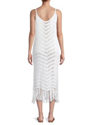 525 America
 Fringed Midi-Dress