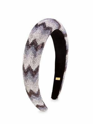 Bari Lynn
 Girl's Crystalized Zig-Zag Headband