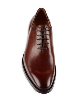 Saks Fifth Avenue
 Leather Wholecut Oxford Shoes