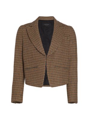 rag & bone
 Elle Houndstooth Blazer