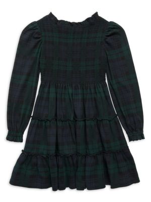 Polo Ralph Lauren
 Little Girl's Plaid Tiered Dress