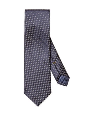 Eton
 Jacquard Geometric Silk Tie