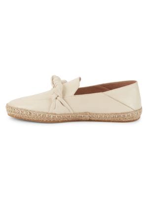 Cole Haan
 Knot Leather Espadrille Loafers
