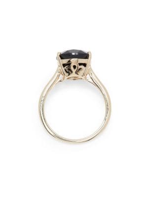 Effy
 14K Yellow Gold & Onyx Ring