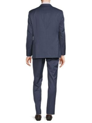 Saks Fifth Avenue
 Modern Fit Textured Wool Blend Suit