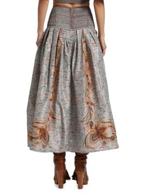 Ulla Johnson
 Lena High Waisted Midi Skirt