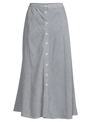 Max Studio
 Striped Midi Skirt