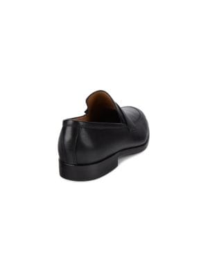 BOSS
 Modern Leather Penny Loafers