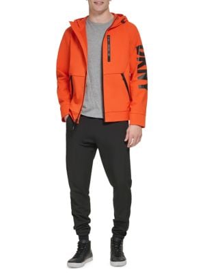 DKNY
 Logo Hooded Zip Jacket