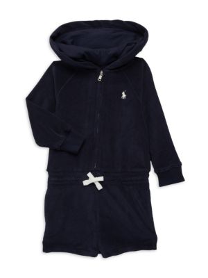 Polo Ralph Lauren
 Little Girl's Hooded Towel Terry Romper