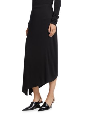 Splendid
 Chelsea Jersey Asymmetric Maxi Skirt