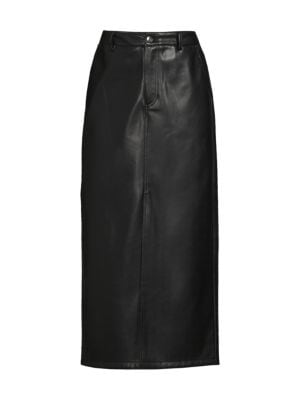 Avec Les Filles
 Straight Midi Skirt