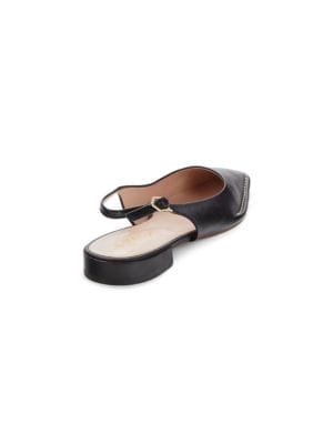 Tod's
 Leather Slingback Flats