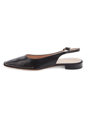 Tod's
 Leather Slingback Flats