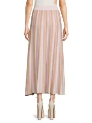 The Lynk
 Tone On Tone Stripe Midi Skirt