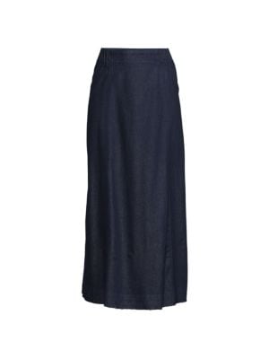 YAL New York
 Denim Maxi Skirt