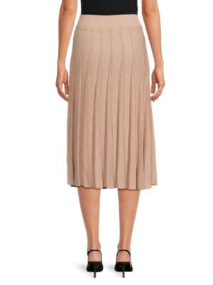 Saks Fifth Avenue
 Pleated Midi Skirt