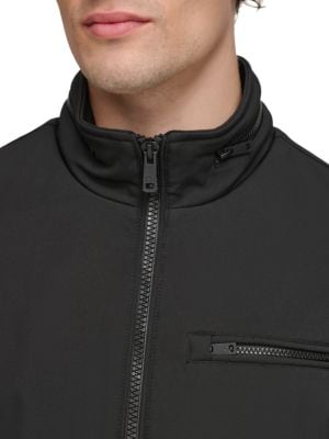 Kenneth Cole
 Softshell Hooded Raincoat