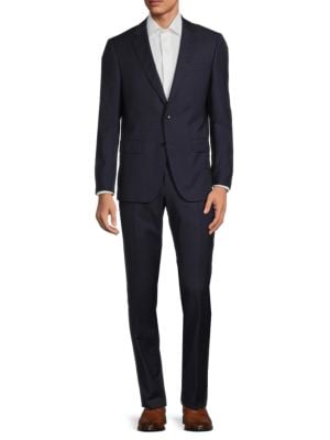 Canali
 Dotted Print Silk Tie