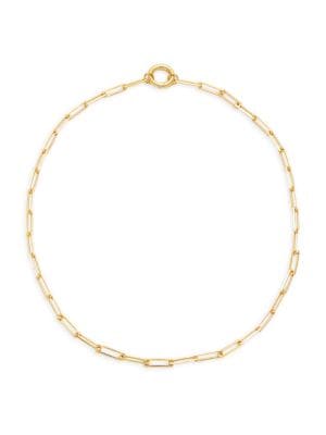 Shashi
 Patron 14K Goldplated Chain Necklace