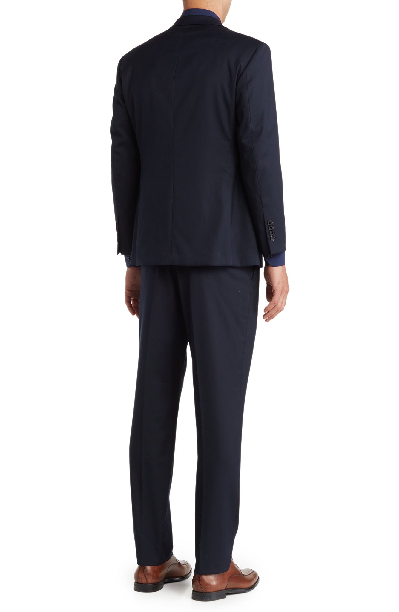 ALTON LANE Notch Lapel Suit, Alternate, color, NAVY