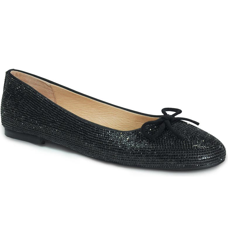 band of the free Skye Rhinestone Ballet Flat (Women)