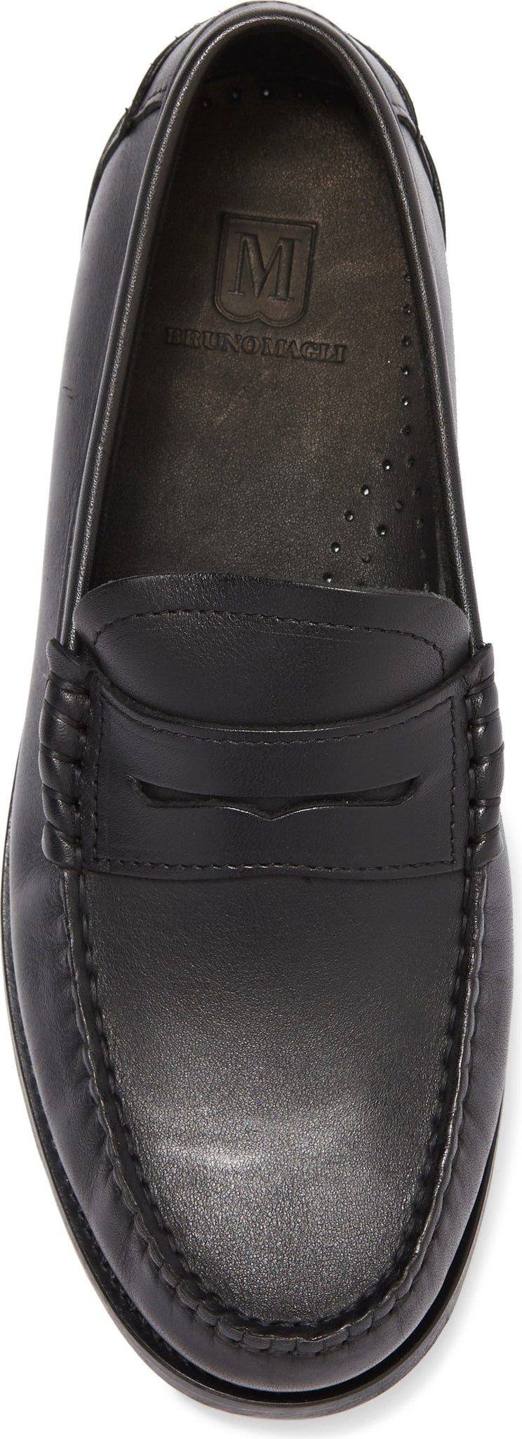 Bruno Magli Michi Moc Toe Derby, Alternate, color, BLACK