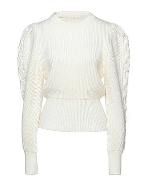 FORTE DEI MARMI COUTURE Sweater White 50% Virgin Wool, 50% Acrylic