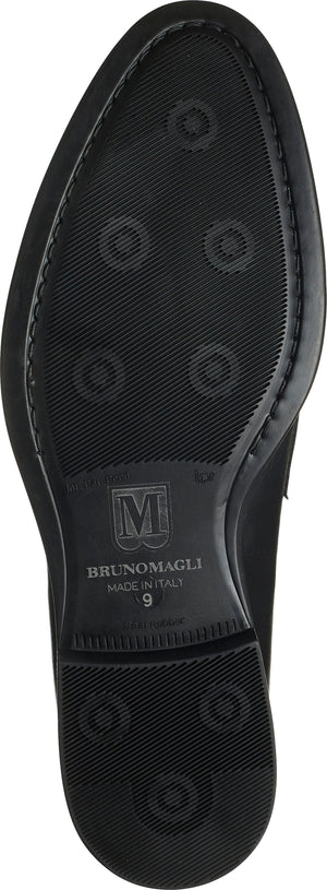 BRUNO MAGLI Rego Bit Loafer, Alternate, color, BLACK