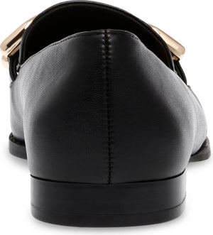 STEVEN NEW YORK Vilena Pointed Toe Flat, Main, color, BLACK