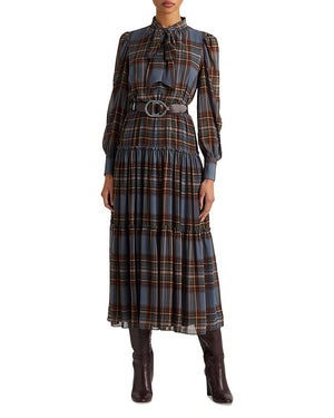 Ralph Lauren - Plaid Midi Shirt Dress