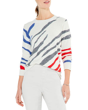 NIC+ZOE - Falling Stripes Sweater