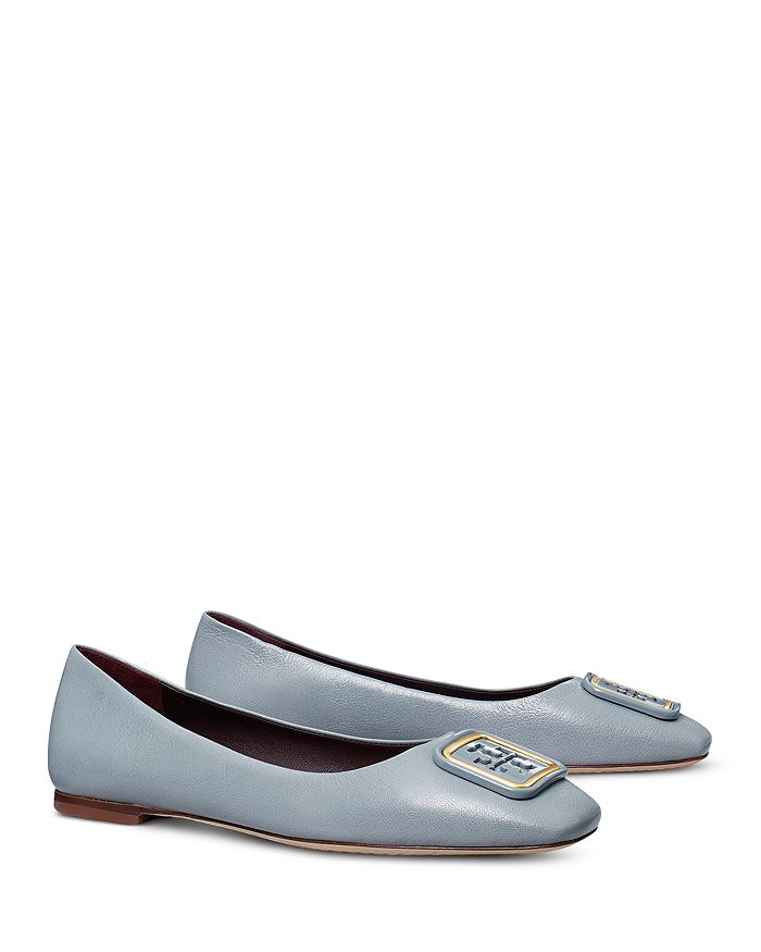 Tory Burch - Women's Georgia Square Toe Ballet Flats