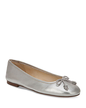 Sam Edelman - Women's Felicia Luxe Emblem Bow Ballet Flats