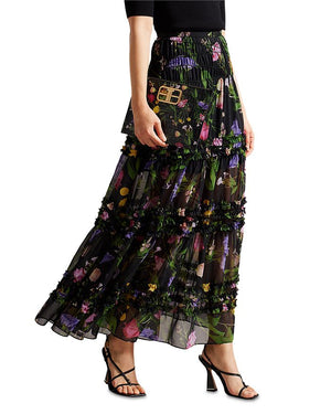 Ted Baker - Thieaa Ruffled Tiered Maxi Skirt