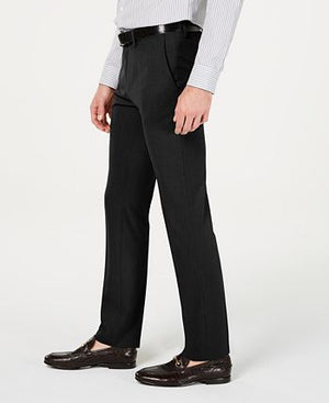 Kenneth Cole Reaction - Men's Gabardine Skinny/Extra-Slim Fit Performance Stretch Flat-Front Dress Pants